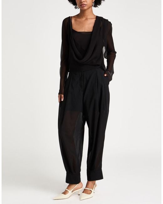 Philosophy Di Lorenzo Serafini Black Trouser