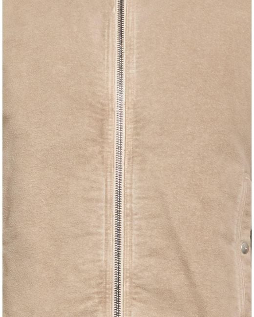 Rick Owens Natural Jacket Cotton for men