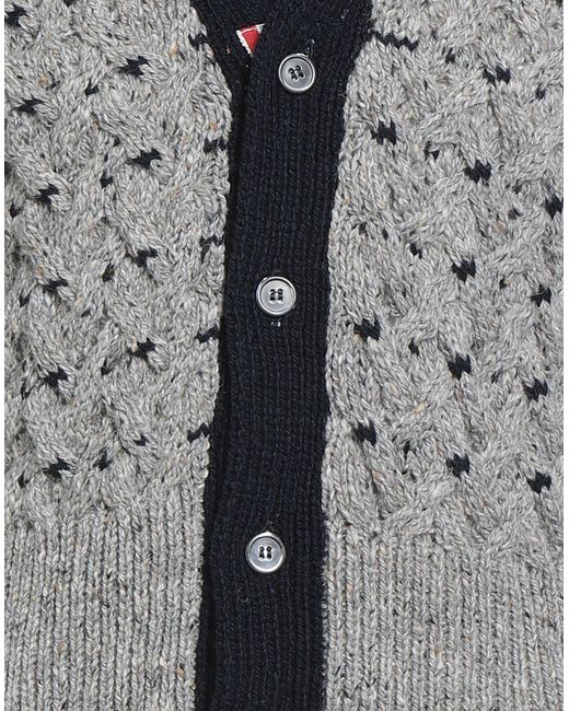 Thom Browne Gray Cardigan for men