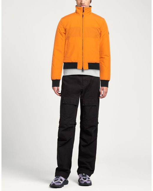 North Sails Orange Jacket Polyamide for men