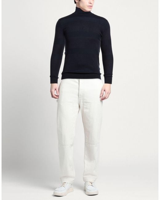 OVER/D Blue Turtlenecks for men