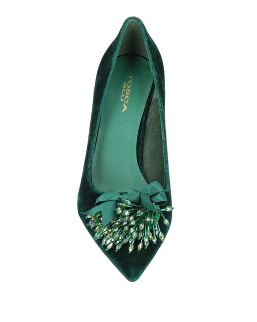 Tosca Blu Green Pumps