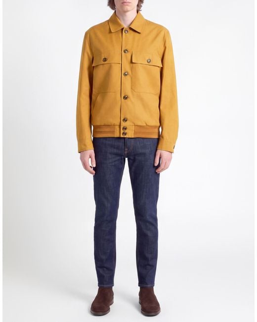 Jacob Cohen Metallic Jacket Polyester, Cotton for men