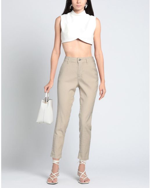 CIGALA'S Natural Pants Linen, Cotton, Elastane