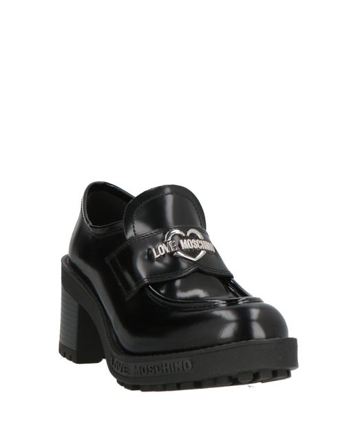 Love Moschino Black Loafer