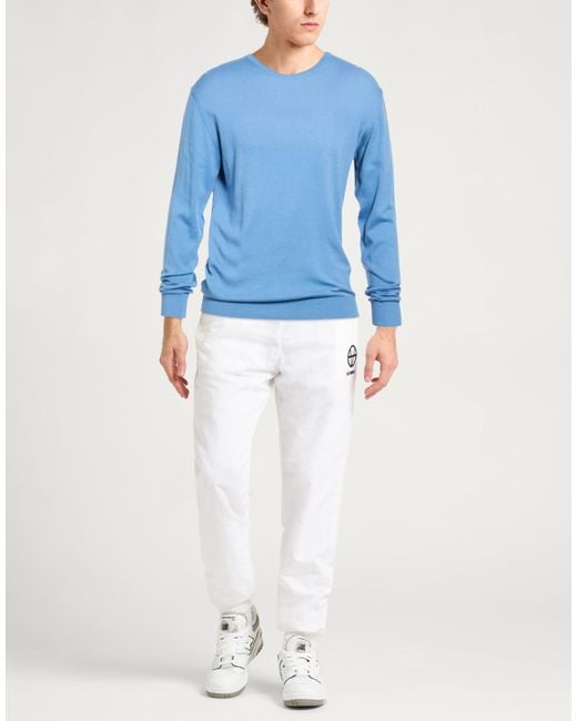 Daniele Alessandrini Blue Sweaters for men