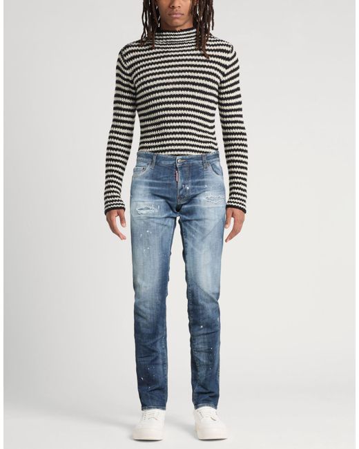 DSquared² Blue Jeans Cotton, Polyester, Elastane for men