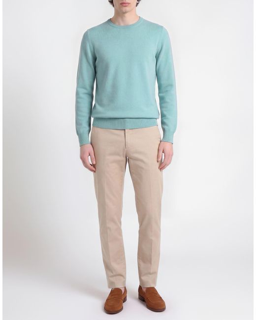 Gran Sasso Blue Sweater Virgin Wool, Cashmere, Viscose for men