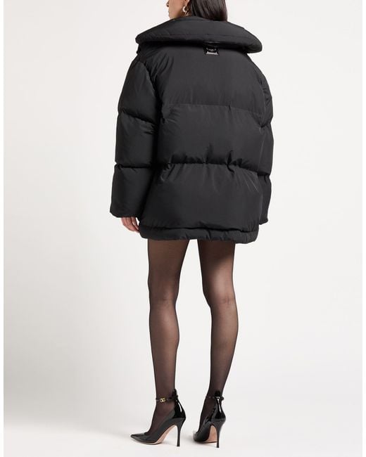 Dolce & Gabbana Black Puffer Polyester