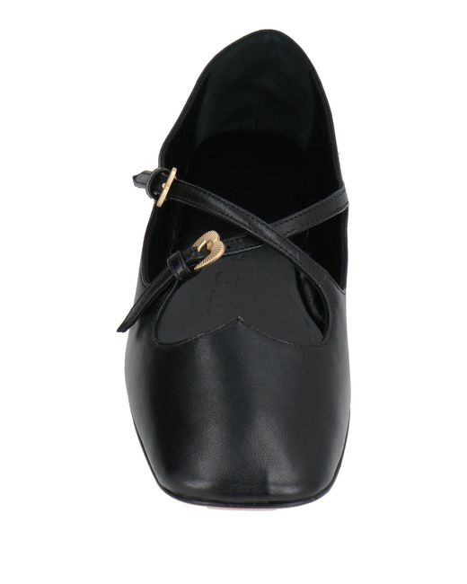 A.Bocca Black Ballet Flats
