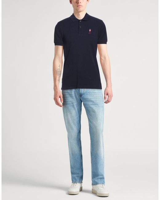 Bally Blue Polo Shirts for men