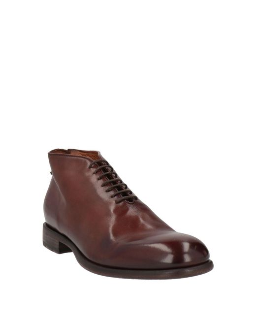 Pantanetti Brown Ankle Boots Leather for men