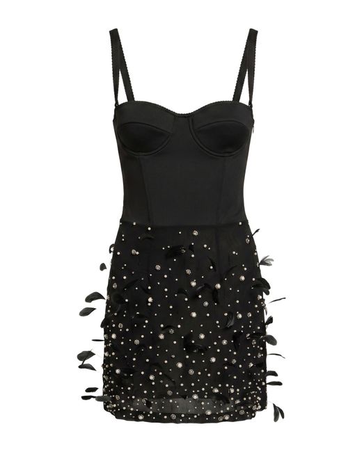 Robe Courte DES_PHEMMES en coloris Black