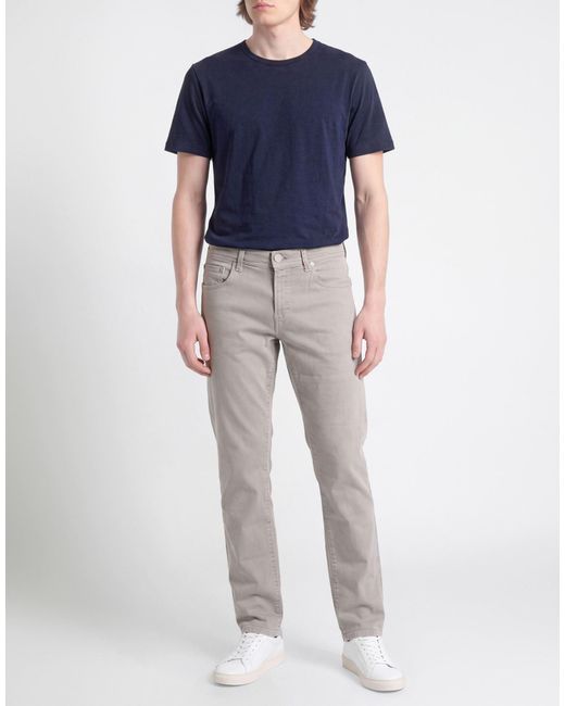 Tramarossa Gray Light Jeans Cotton, Polyester, Elastane for men
