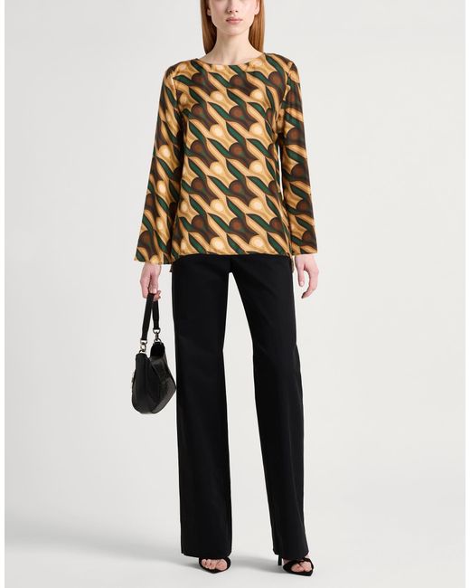 Maliparmi Metallic Tops