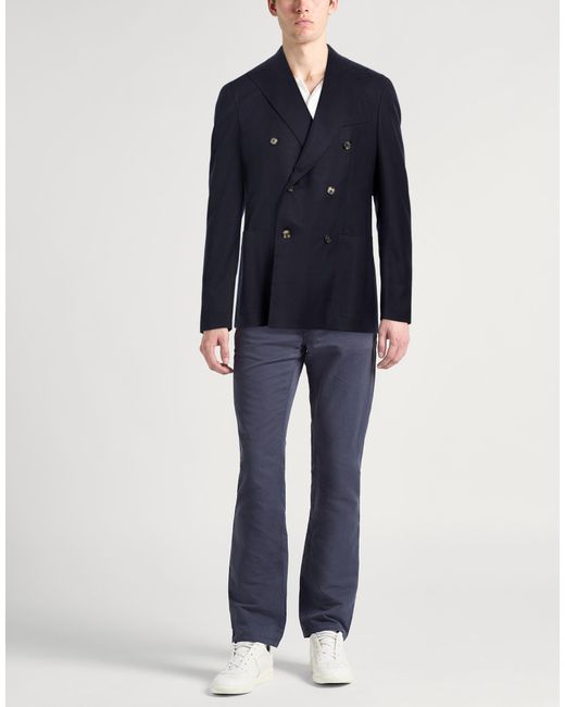 Caruso Blue Blazer for men