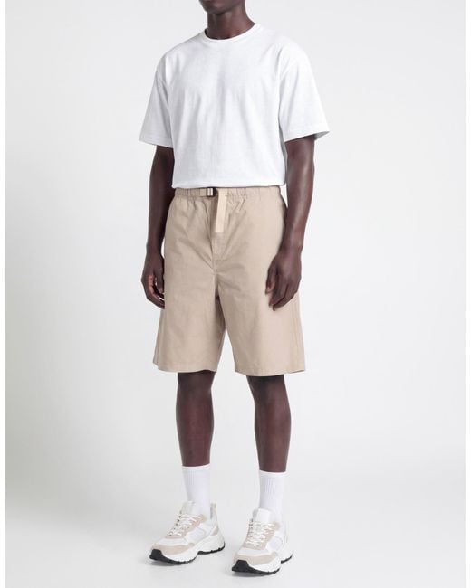 MSGM White Shorts & Bermuda Shorts Cotton for men