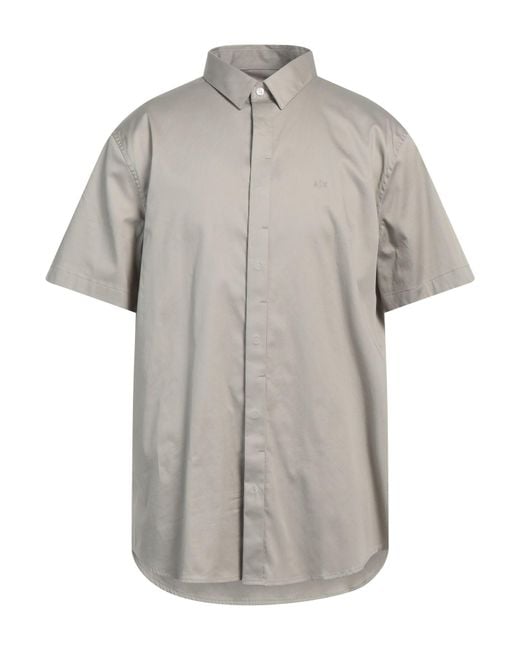 ARMANI EXCHANGE Gray Shirts for men