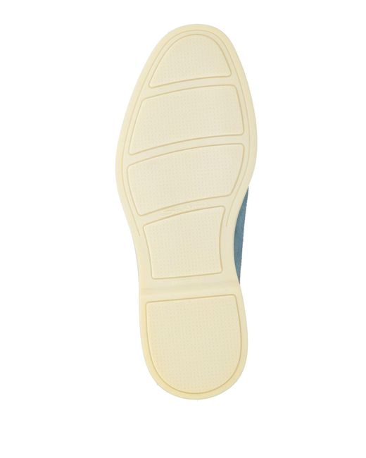 Santoni Blue Loafer