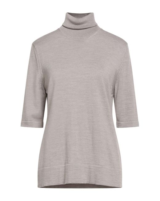 Marina Rinaldi Gray Rollkragenpullover