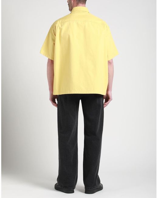 Raf Simons Yellow Shirt for men