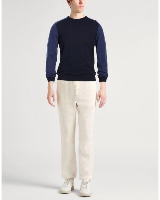 Daniele Fiesoli Blue Selezione Sweater Merino Wool, Cashmere, Polyamide for men