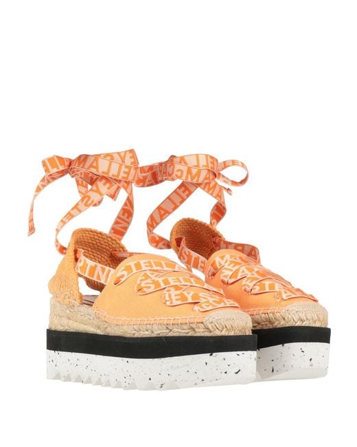 Stella McCartney Orange Espadrilles