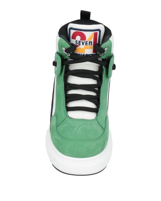 DSquared² Green Trainers for men