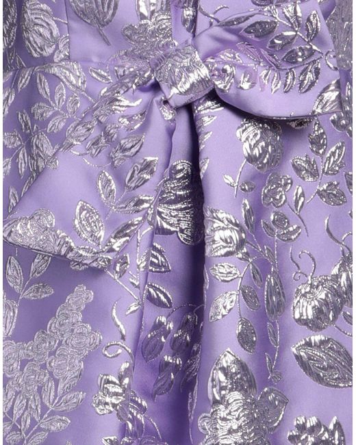 P.A.R.O.S.H. Purple Mini Dress
