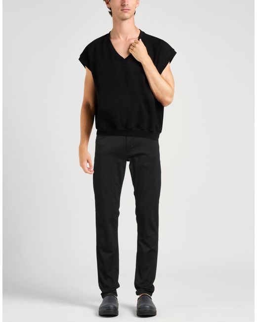 Antony Morato Black Jeans Cotton, Polyester, Elastane for men
