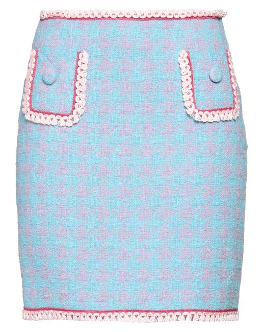 Moschino Blue Mini Skirt
