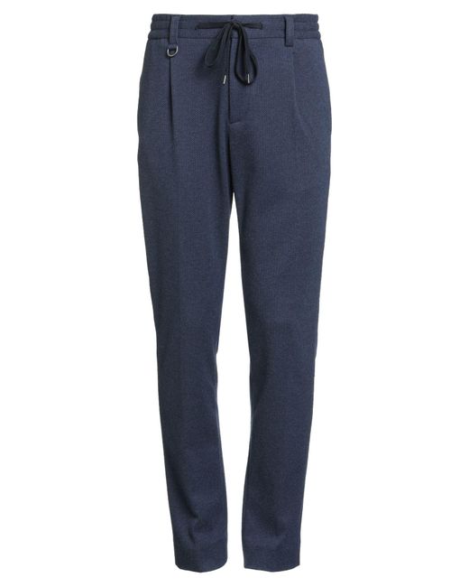 Paolo Pecora Blue Trouser for men