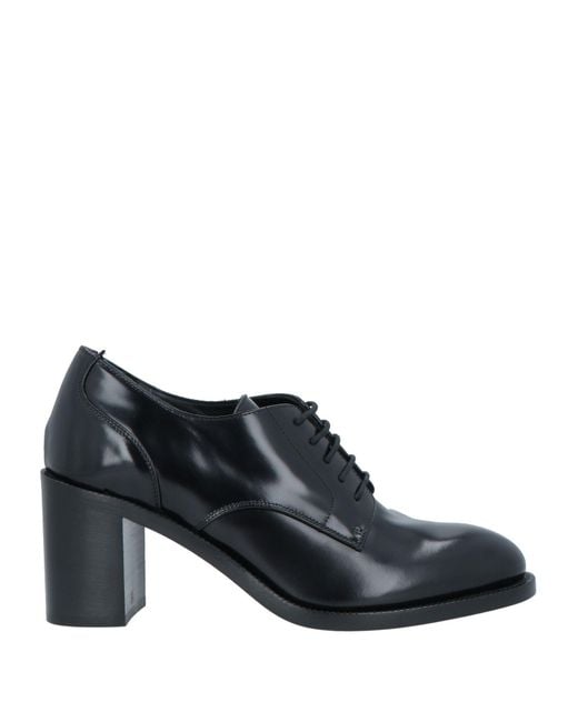 Lafayette 148 New York Black Lace-up Shoes