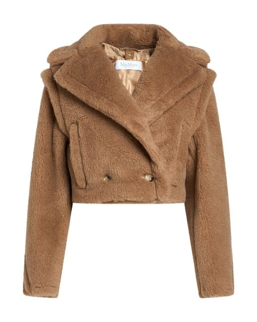 Max Mara Brown Shearling & Teddy