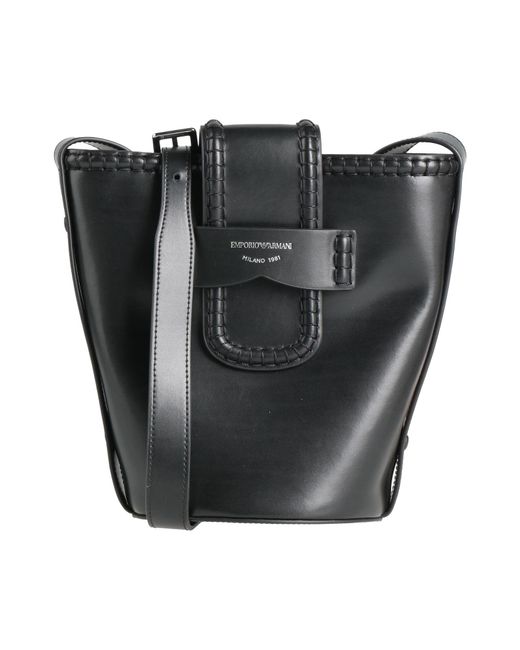 Emporio Armani Black Cross-Body Bags