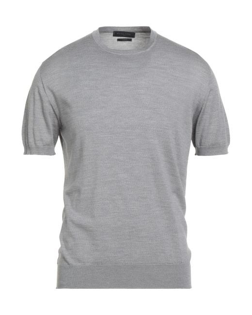 Daniele Fiesoli Gray Jumper for men