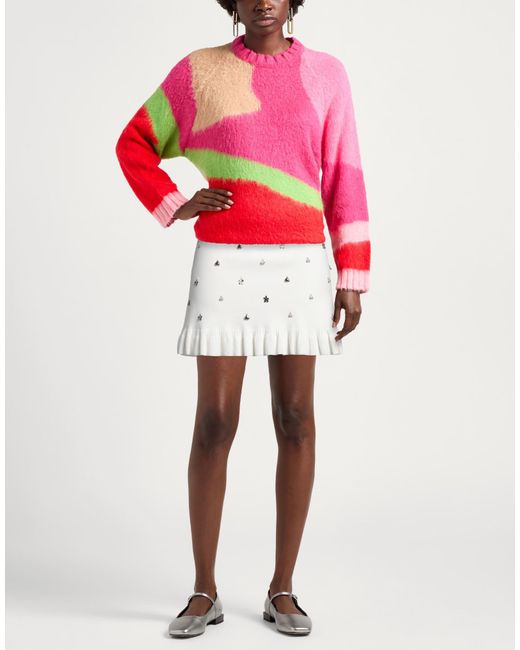 Sandro Natural Mini Skirt