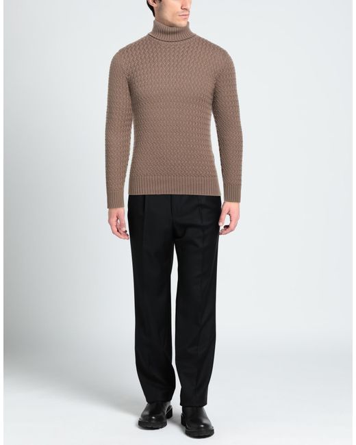 Circolo 1901 Brown Turtleneck for men