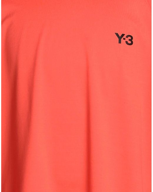 Y-3 Red T-shirt for men