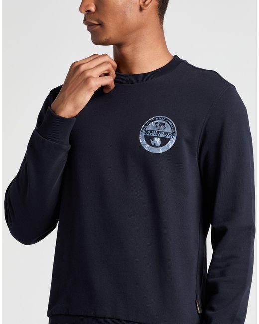 Napapijri Blue Sweatshirt for men