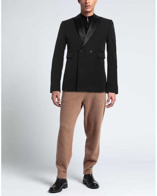 SAPIO Black Blazer for men