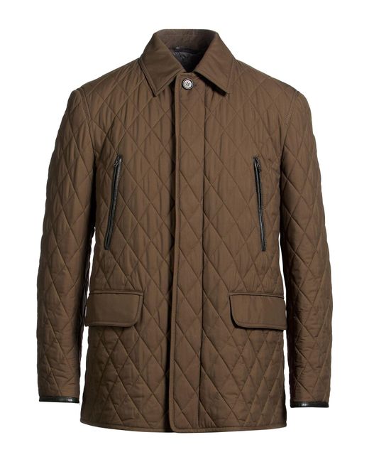 Brioni Brown Puffer for men