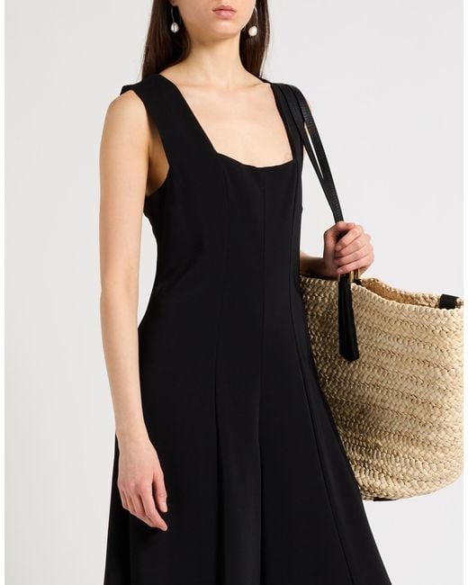 MEIMEIJ Black Jumpsuit Viscose, Elastane