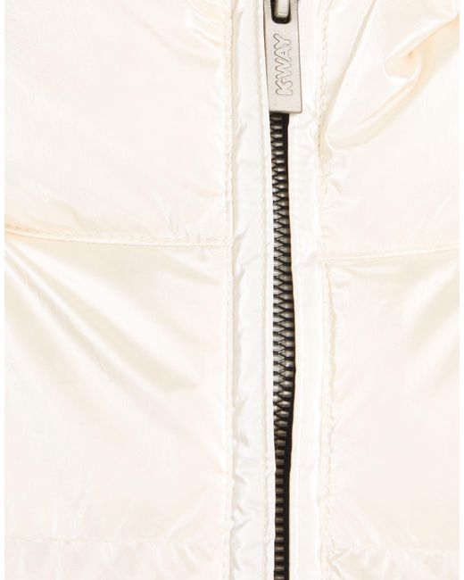 K-Way White Puffer Polyamide
