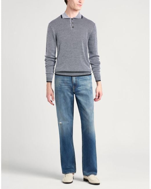 Pullover Giorgio Armani pour homme en coloris Blue