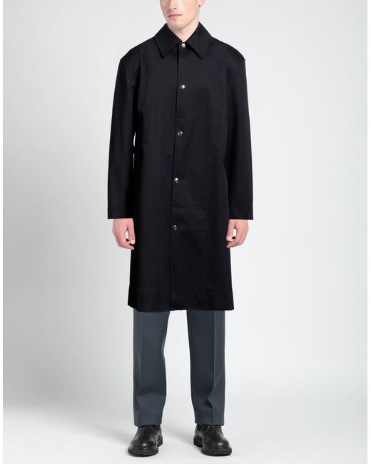AMI Blue Overcoat & Trench Coat for men