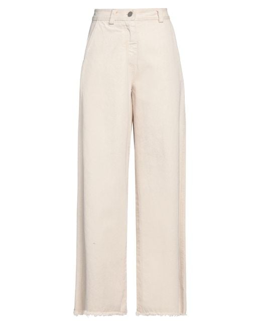 Isabel Benenato White Jeans