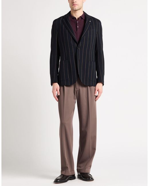 Lardini Black Blazer for men