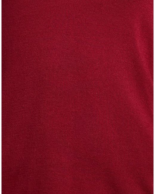 Akep Red Sweater Lyocell, Wool, Elastane