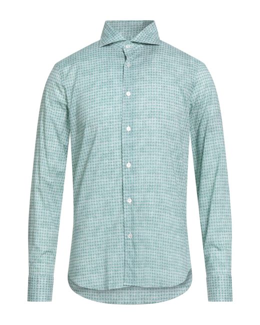 Fedeli Blue Shirts for men
